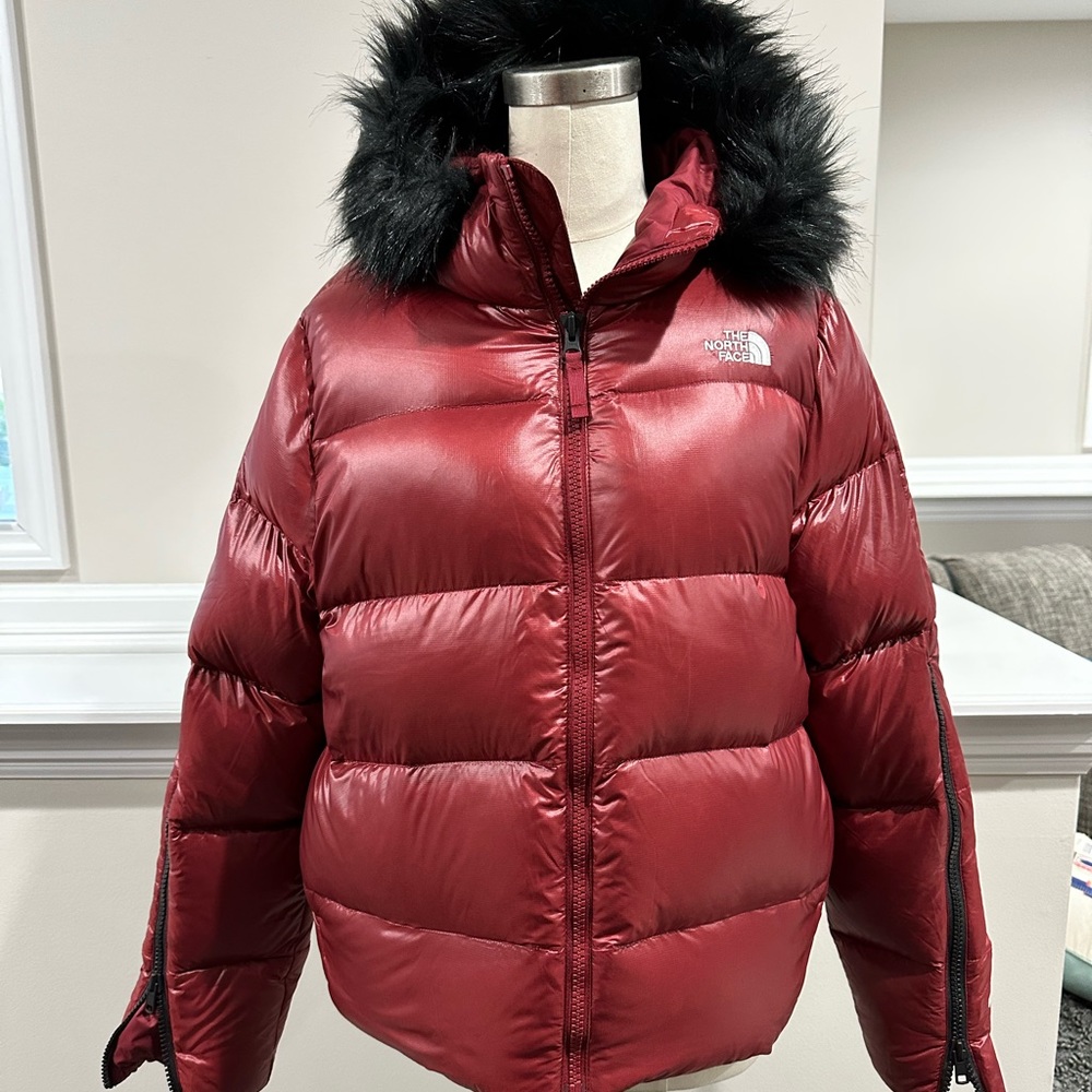 NWT Womens The North Face Glades Short Crop Jacket 550- Down Winter